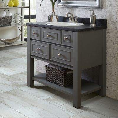 tile floors in a Switz City bathroom